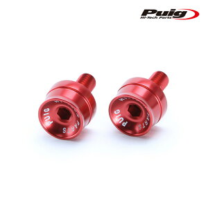 Puig 21626R SPEED BAR END [RED] SUZUKI GSX-8S (23-25) GSX-8R (24-25) GSX-R1000 (17-21) �n���h���o�[�G���h �v�[�`