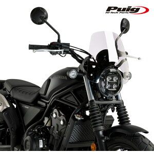 Puig 21634WNEW GENERATION SPORT�yCLEAR�zHONDA CL500 (23-25) �v�[�` �X�N���[�� �J�E��