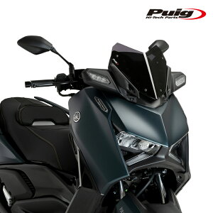 Puig 21744F WINDSHIELD V-TECH LINE SPORT [DAEK SMOKE] YAMAHA X-MAX125 (23-25) v[` X|[cXN[