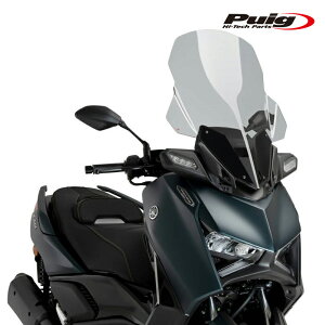 Puig 21745H SCREEN V-TECH TOURING [SMOKE] YAMAHA X-MAX125 (23-25) X-MAX125 TECH MAX (23-25) v[` XN[ JE
