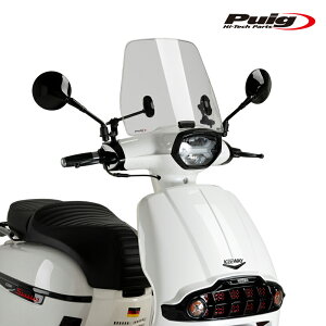 Puig 21880H WINDSHIELD TRAFIC [SMOKE] KEEWAY SIXTIES 125(24-25) SIXTIES 300(24-25) SIXTIES 250(24) �v�[�` �E�C���h�X�N���[�� �g���t�B�b�N