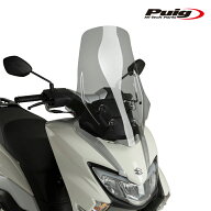 Puig 21926H WINDSHIELD V-TECH LINE TOURING [SMOKE] SUZUKI BURGMAN STREET 125EX (23-25) プーチ ツー…