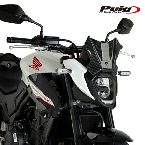 Puig 21934C NEW GENERATION WINDSHIELD SPORT [CARBON PRINT] HONDA CB500 HORNET(24-25) CB400 HORNET(24-25) v[` XN[ JE