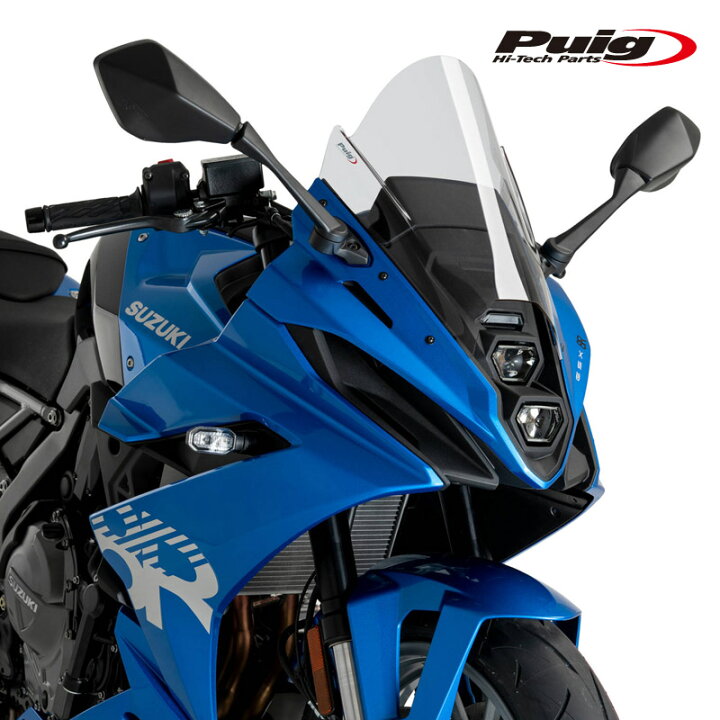 楽天市場】Puig 21972W Z-RACING SCREEN [CLEAR] SUZUKI GSX-8R(24-25 