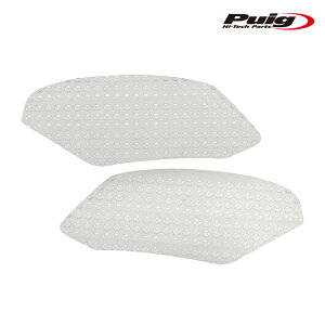 Puig 22160W TANK GRIPS [CLEAR] apliria RSV4(09-12) RSV4 1000RR(19-20) TUONO V4R(11-14) v[` ^NObv