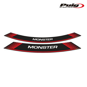 Puig 5527R SPECIAL ARCH STRIPS [RED] DUCATI MONSTER 821 DARK (14-16) v[` XebJ[Lbg