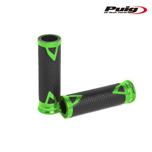 Puig 6325V HI-TECH RADIKAL GRIPS 119MM [GREEN] ėp v[` nCebN fBJ Obv