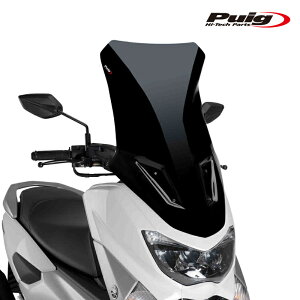 Puig 8121N SCREEN V-TECH LINE TOURING [BLACK] YAMAHA N-MAX 125 (17-20) N-MAX 150 (18-20) �v�[�` �X�N���[�� �J�E��