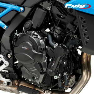 Puig 21663N ENGINE PROTECTIVE COVER SUZUKI GSX-8R (24-25) GSX-8S (23-25) DL800 V-STROM TECH (23-24) v[` GWJo[