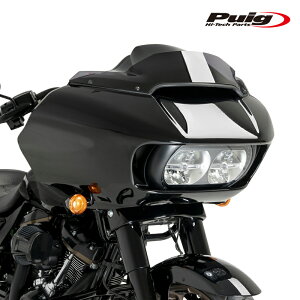 Puig 21722F HIGH-ROAD SPORT SCREEN [DARK SMOKE] HARLEY DAVIDSON CVO ROAD GLIDE CUSTOM FLTRXSE(12-13/18)v[` XN[ JE