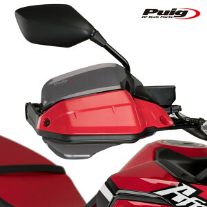 Puig 21771F HANDGUARDS EXTENSION [DARK SMOKE] HONDA CRF1100L AFRICA TWIN (20-25) X-ADV (21-26) �v�[�` �n���h�K�[�h �G�N�X�e���V����