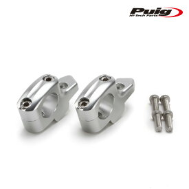 Puig 21882P PULLBACK RISERS [SILVER] UP20mm BACK16mm Φ32mm BMW R1300GS(23-) プーチ プルバックライザー