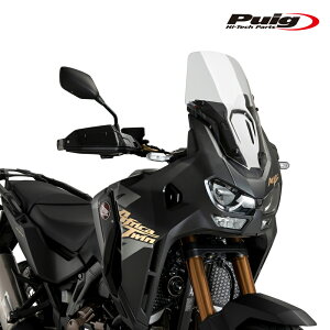 Puig 21395W TOURING SCREEN [CLEAR] HONDA CRF1100L AFRICA TWIN (24-25) �v�[�` �c�|�����O�X�N���[�� �J�E��