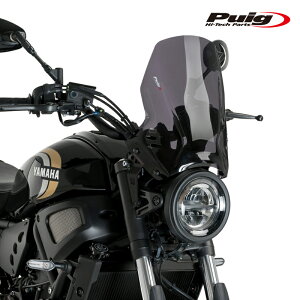 [Ԍ35%OFF]Puig 21430F NEW GENERATION WINDSHIELD SPORT [DARK SMOKE] YAMAHA XSR700(21-25) v[` XN[ JE