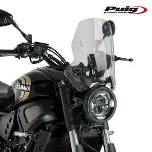 Puig 21430W NEW GENERATION WINDSHIELD SPORT [CLEAR] YAMAHA XSR700(21-25) v[` XN[ JE