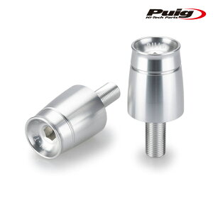 Puig 21625P BAR ENDS SPORT MODEL M12/125 [SILVER] SUZUKI GSX-8S (23-25) GSX-8R (24-25) v[` o[Gh X|[c