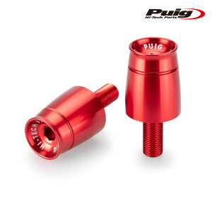 Puig 21625R BAR ENDS SPORT MODEL M12/125 [RED] SUZUKI GSX-8S (23-25) GSX-8R (24-25) v[` o[Gh X|[c