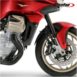 Puig 21643N FRONT EXTENDA FENDA [BLACK] MOTO GUZZI V100 MANDELLO/S (23-25)v[` GNXehtF_[