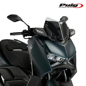 Puig 21744H WINDSHIELD V-TECH LINE SPORT [SMOKE] YAMAHA X-MAX125 (23-25) v[` X|[cXN[