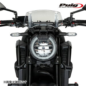Puig 21748W VISOR VERSATILE [CLEAR] HONDA CB650R NEO SPORTS CAFE (19-23) v[` oCU[ o[T^C