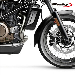 Puig 21852N FRONT FENDER EXTENSION [BLACK] HUSQVARNA SVARTPILEN 701 (19-20) �v�[�` �G�N�X�e���h�t�F���_�[