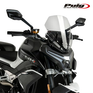 Puig 21867W WINDSHIELD NEW GENERATION SPORT [CLEAR] CFMOTO 800 NK ADVANCED/SPORT (23-25) �v�[�` �X�N���[�� �J�E��