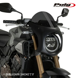 Puig 21961N RETRO SEMI FAIRING BLACK HOUSING [BLACK] HONDA CB650R NEO SPORTS CAFE/ECLUTCH(24-) v[` XN[ JE