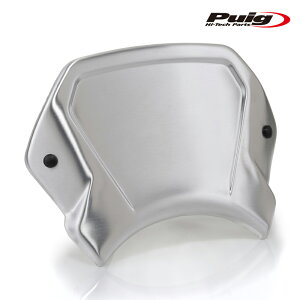 Puig 21963P ALUMINIUM FRONTAL PLATE[SILVER] HONDA CB650R NEO SPORTS CAFE (24-25) �v�[�` �t�����g�p�l�� �[�b�P���v���[�g