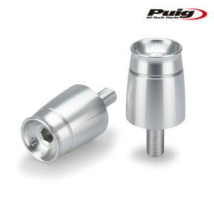 Puig 21968P BAR ENDS SPORT MODEL [SILVER] SUZUKI DL800 V-STROM TECH (23-24) �v�[�` �o�[�G���h �X�|�[�c