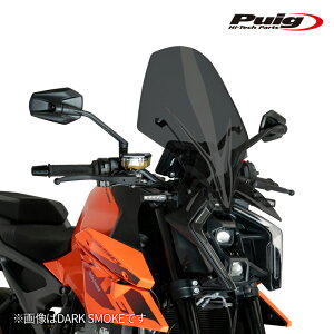Puig 21996J NEW GENERATION WINDSHIELD TOURING [MATT BLACK] KTM 990 DUKE/R(24-25) �v�[�` �X�N���[�� �J�E��