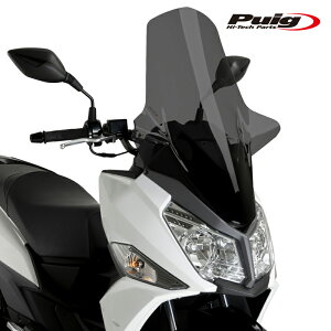 Puig 22000F WINDSHIELD V-TECH LINE TOURING [DARK SMOKE] SYM JET 14 125 ie LC E5 (21-25) �v�[�` �c�[�����O�X�N���[��