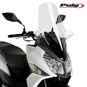 Puig 22000W WINDSHIELD V-TECH LINE TOURING [CLEAR] SYM JET 14 125 ie LC E5 (21-25) �v�[�` �c�[�����O�X�N���[��