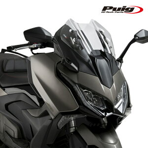 Puig 22048W WINDSHIELD V-TECH LINE SPORT [CLEAR] KYMCO AK550 PREMIUM(24-25) �v�[�` �X�N���[�� �J�E��