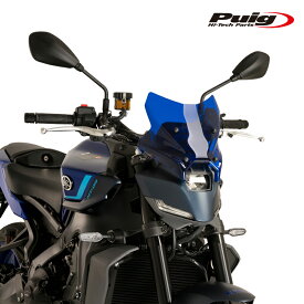 Puig 22077A WINDSHIELD NEW GENERATION SPORT [BLUE] YAMAHA MT-09 (24-25) MT-09 SP (24-25) プーチ ニュージェネレーションNKスクリーン