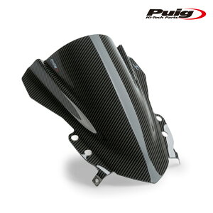 Puig 22084C Z-RACING SCREEN [CARBON LOOK] TRIUMPH DAYTONA 660 (24-25) �v�[�` ���[�V���O�X�N���[��