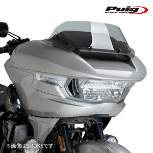 Puig 22107J HIGH-ROAD SPORT SCREEN [MATT BLACK] HARLEY DAVIDSON CVO ROAD GLIDE ST FLTRXSTSE (23-25) �v�[�` �X�N���[�� �J�E��