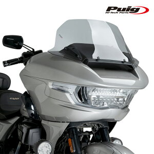 [Ԍ35%OFF]Puig 22108H HIGH-ROAD SPORT TOURING [SMOKE] HARLEY DAVIDSON ROAD GLIDE FLTRX (24-25)v[` XN[ JE