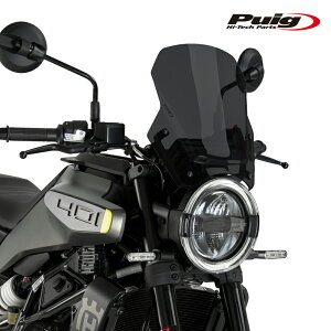 Puig 22188F NEW GENERATION SPORT NKSCREEN[DARK SMOKE] HUSQVARNA SVARTPILEN 125(24-25) SVARTPILEN 401(24-25) �v�[�` �X�N���[�� �J�E��