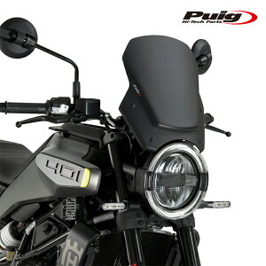 Puig 22188J NEW GENERATION SPORT NKSCREEN[MATT BLACK] HUSQVARNA SVARTPILEN 125(24-25) SVARTPILEN 401(24-25) v[`@XN[ JE