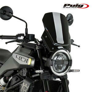 Puig 22188N NEW GENERATION SPORT NKSCREEN[BLACK] HUSQVARNA SVARTPILEN 125(24-25) SVARTPILEN 401(24-25) v[` XN[ JE