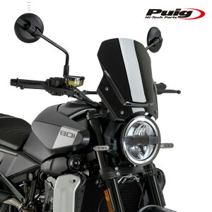Puig 22189N NEW GENERATION SPORT [BLACK] HUSQVARNA SVARTPILEN 801 (24-25) �v�[�`�@NK�X�N���[��SPORT