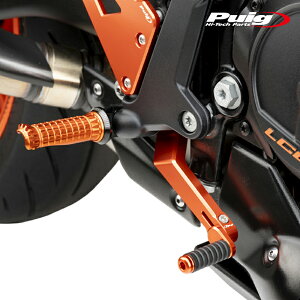 Puig 22207T ADJUSTABLE GEAR SHIFT PEDAL [ORANGE] KTM 990 DUKE (24-25) �v�[�` �A�W���X�^�u���V�t�g�y�_��