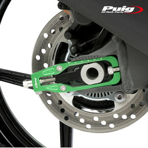 Puig 22232V CHAIN TENSIONER [GREEN] KAWASAKI ZX-6R NINJA (24-25) v[` `F[ eVi[