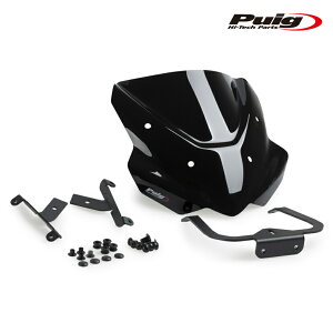 Puig 22234N NEW GENERATION SPORT [BLACK] TRIUMPH STREET TRIPLE 765 R/RS(23-) �v�[�` �X�N���[�� �J�E��