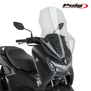 Puig 22407W WINDSHIELD V-TECH LINE TOURING [CLEAR] YAMAHA NMAX 125(25-) NMAX 125 TECH MAX(25-) �v�[�` �X�N���[�� �J�E��