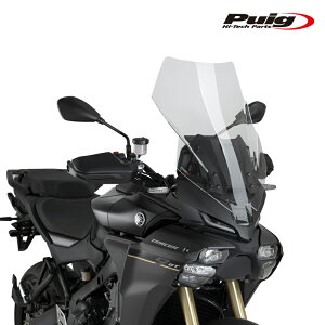 Puig 22456W TOURING SCREEN [CLEAR] YAMAHA TRACER 9 / 9GT / 9GT PLUS / 9 Y-AMT (25-) �v�[�` �X�N���[�� �J�E��