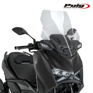 Puig 22544W WINDSHIELD V-TECH LINE TOURING [CLEAR] YAMAHA X-MAX125 TECH MAX(25-) v[` XN[ JE