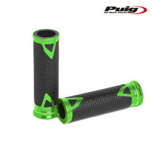 Puig 8191V RADIKAL GRIPS [GREEN] 123mm �ėp ���f�B�J�� �O���b�v �v�[�` �n���h���o�[�G���h