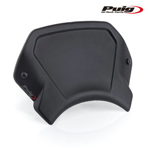 Puig 9800N FRONT PANEL Aluminium [BLACK] DUCATI SCRAMBLER DESERT SLED(17-) �v�[�` �t�����g�p�l�� �[�b�P���v���[�g