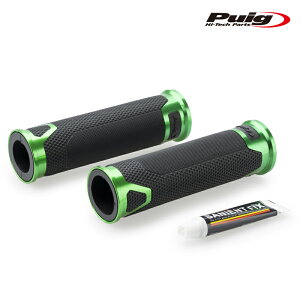 Puig 22271V REVVING GRIPS 119mm [GREEN] ėp v[` BO Obv